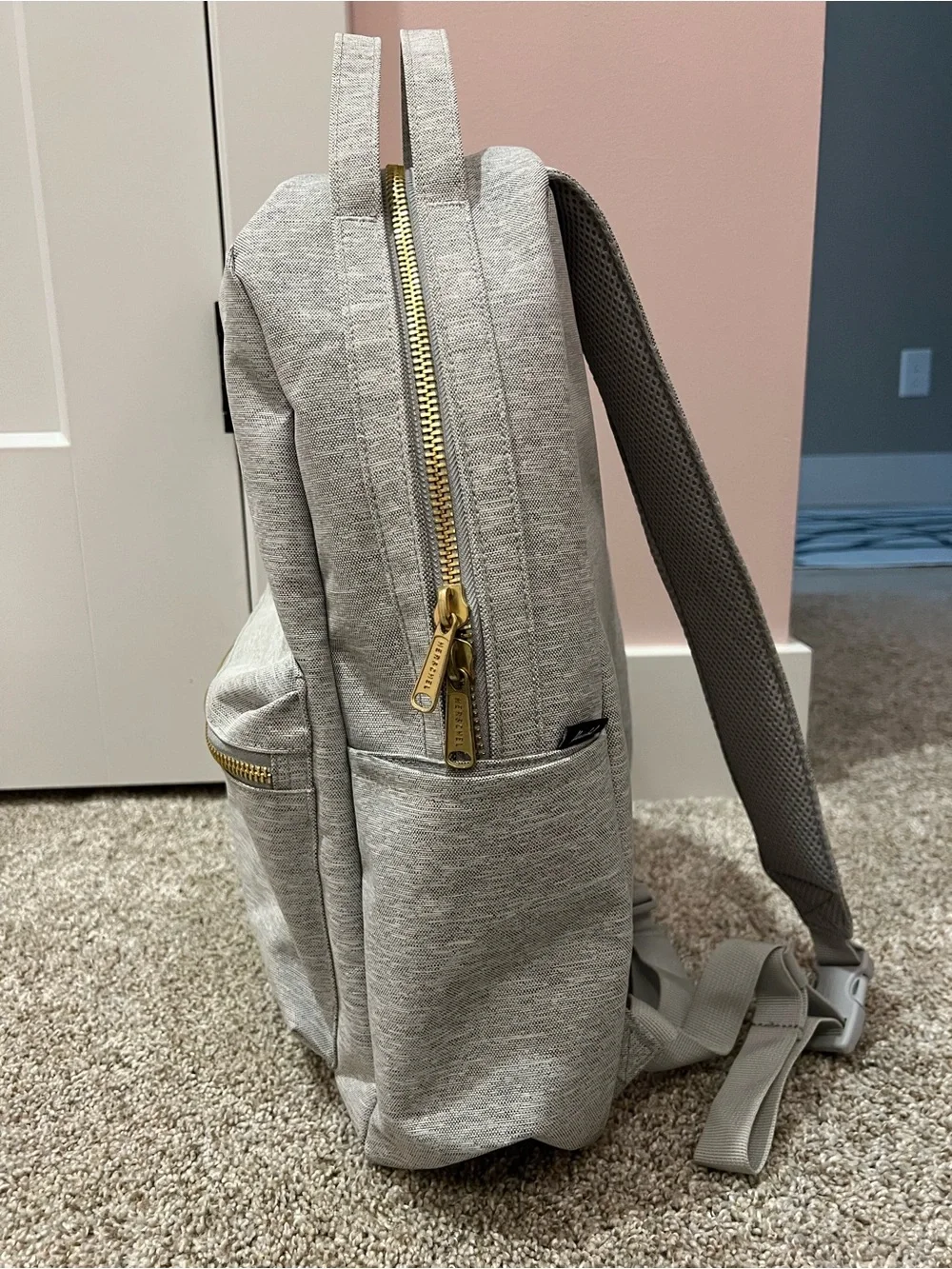 Herschel Supply Company Heather Gray Diaper Bag